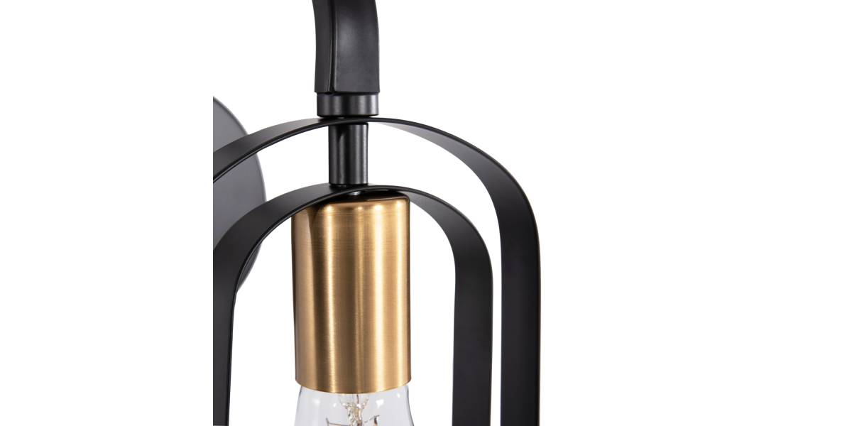 ΑΠΛΙΚΑ ΤΟΙΧΟΥ BIUT HM7443.11 ΜΕΤΑΛΛΟ ΣΕ ΜΑΥΡΟ--ΧΡΥΣΟ ΝΤΟΥΙ 16x19x38Υεκ.