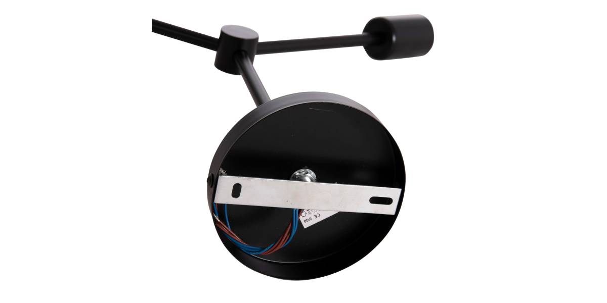 ΦΩΤΙΣΤΙΚΟ ΟΡΟΦΗΣ 3-ΦΩΤΟ LIGHTY HM7404.11 ΜΕΤΑΛΛΟ ΣΕ ΜΑΥΡΟ 52x5x48Υεκ.