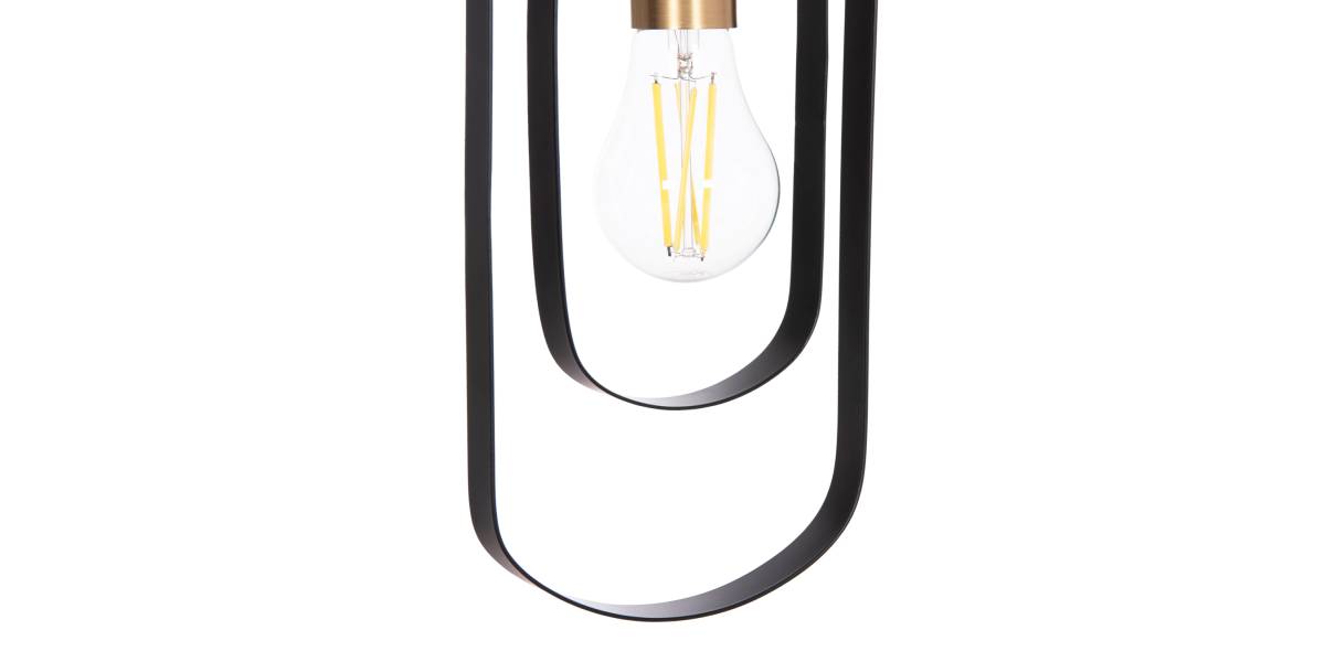 ΦΩΤΙΣΤΙΚΟ ΟΡΟΦΗΣ ΚΡΕΜΑΣΤΟ BIUT HM7537.11 ΜΑΥΡΟ ΜΕΤΑΛΛΟ-ΧΡΥΣΟ ΝΤΟΥΙ 15,5x4x130Υεκ.