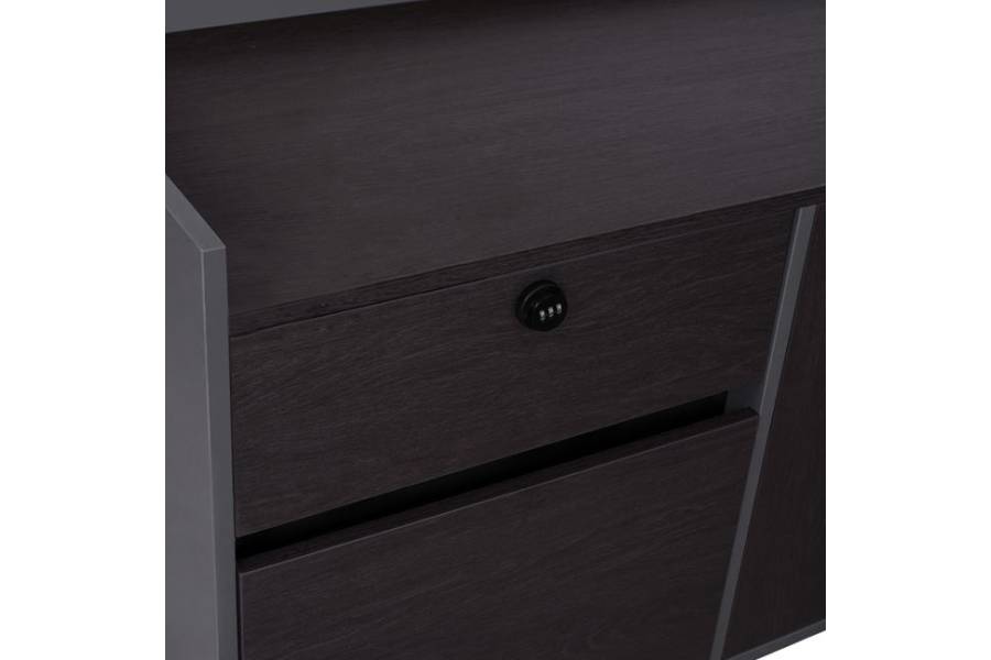 ΓΡΑΦΕΙΟ ΕΠΑΓΓΕΛΜΑΤΙΚΟ ΑΡΙΣΤΕΡΗ ΓΩΝΙΑ ROSEWOOD HM2084L 220X180X76Υεκ.