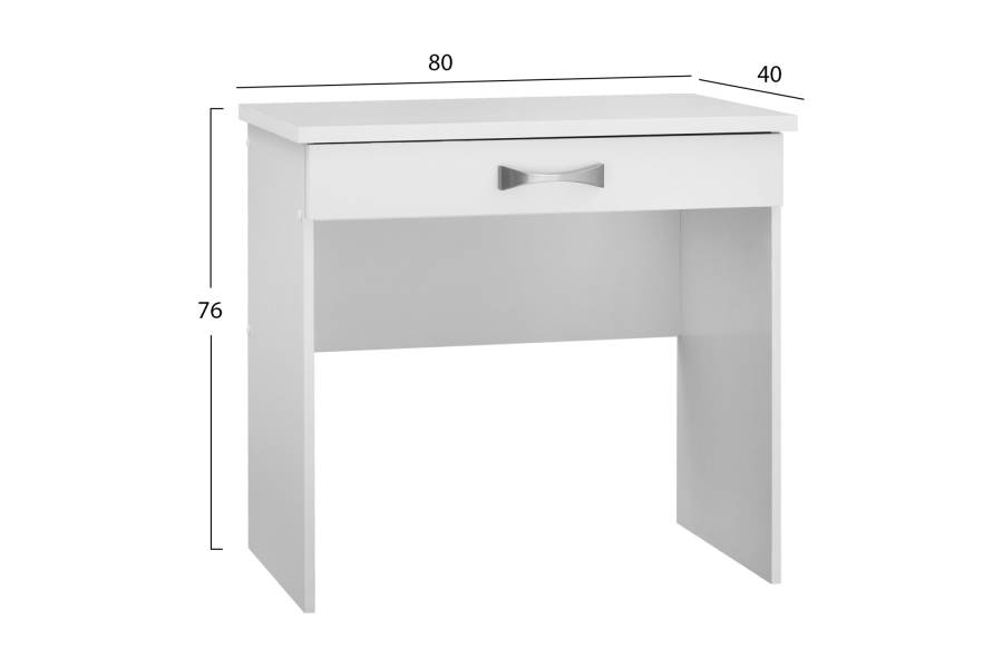 ΤΟΥΑΛΕΤΑ ELSIE HM313.05 ΜΕ 1 ΣΥΡΤΑΡΙ ΛΕΥΚΗ 80X40X76 εκ.