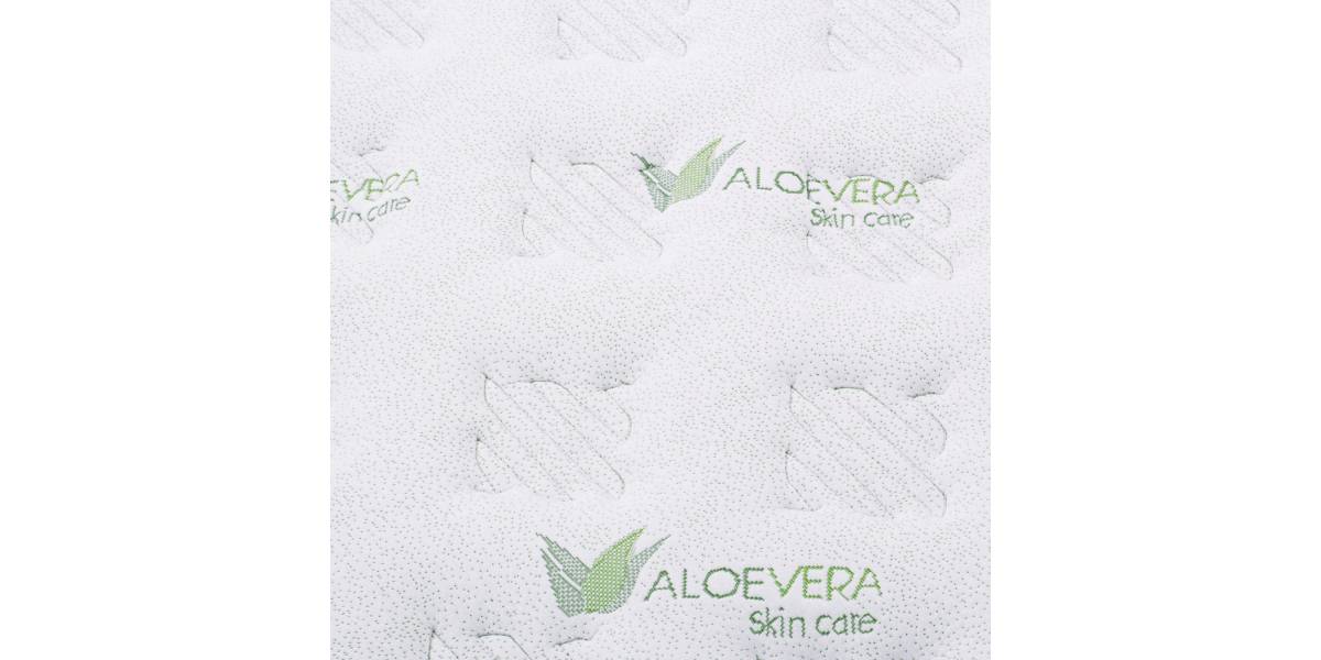 ΣΤΡΩΜΑ CONTINUOUS SPRING ΑΝΩΣΤΡΩΜΑ ALOE VERA 110X190 HM372.12 ΜΟΝΗΣ ΟΨΗΣ