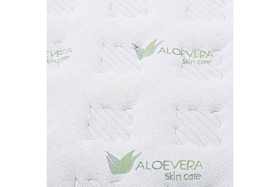 ΣΤΡΩΜΑ CONTINUOUS SPRING ΑΝΩΣΤΡΩΜΑ ALOE VERA 110X190 HM372.12 ΜΟΝΗΣ ΟΨΗΣ