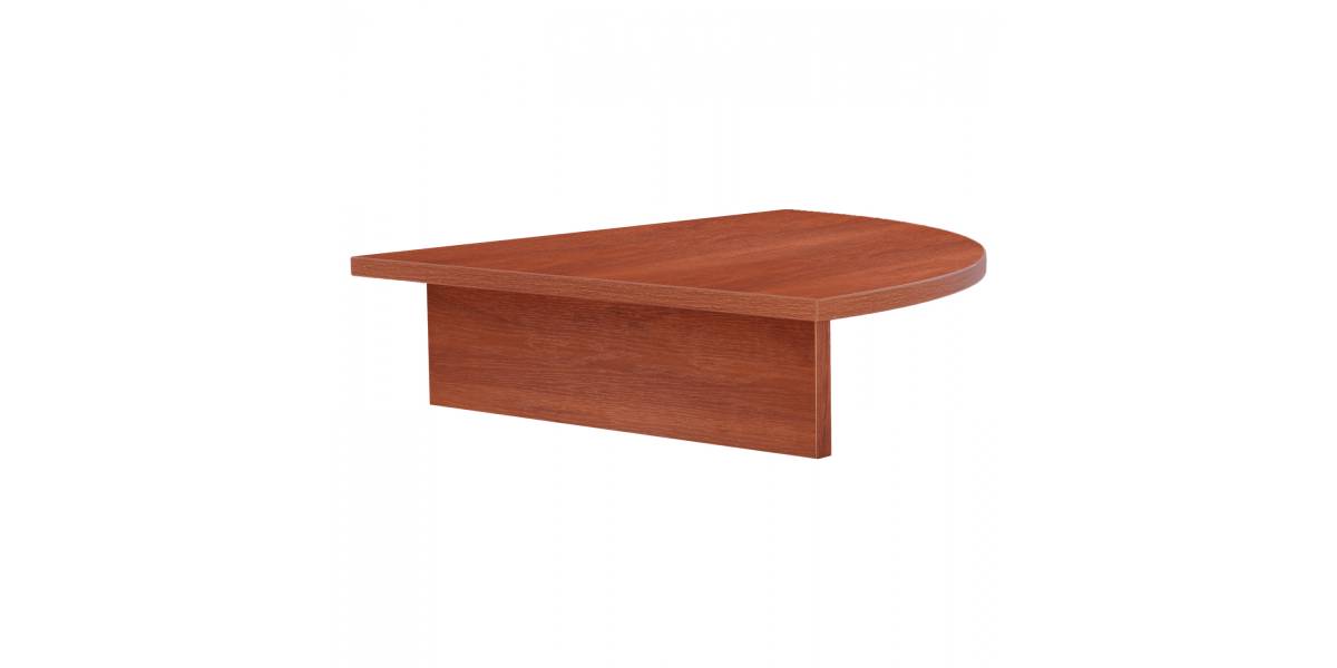 ΒΑΣΗ ΟΘΟΝΗΣ DEVON ΓΡΑΦΕΙΟΥ ΤΡΙΓΩΝΗ APPLE WOOD HM2451.04 50x50x11.6Υεκ.