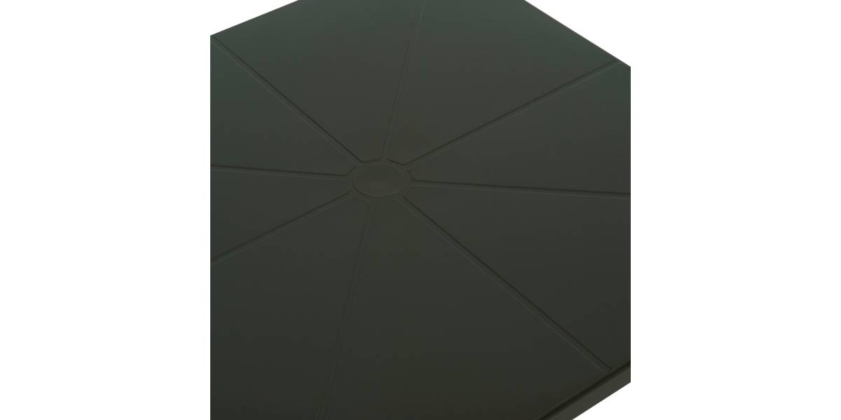 ΤΡΑΠΕΖΙ ΠΟΛΥΠΡΟΠΥΛΕΝΙΟΥ ΤΕΤΡΑΓΩΝΟ TERRIN HM6125.15 DARK OLIVE 60x60x75Υεκ.