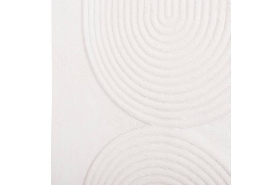 ΠΙΝΑΚΑΣ ΟΡΘΟΓΩΝΙΟΣ ΣΕΙΡΑ SANTORINI HM4523 MDF ΣΕ ΥΠΟΛΕΥΚΟ ΧΡΩΜΑ 60x4(πάχος)x80Υεκ.