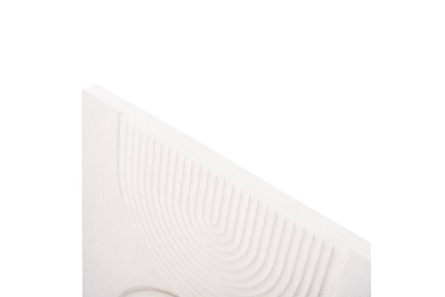 ΠΙΝΑΚΑΣ ΟΡΘΟΓΩΝΙΟΣ ΣΕΙΡΑ SANTORINI HM4523 MDF ΣΕ ΥΠΟΛΕΥΚΟ ΧΡΩΜΑ 60x4(πάχος)x80Υεκ.