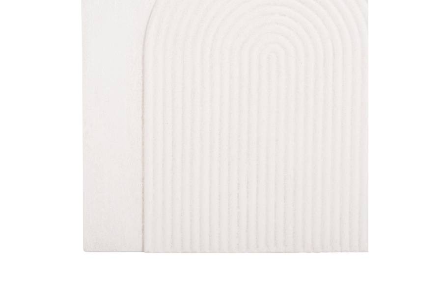 ΠΙΝΑΚΑΣ ΟΡΘΟΓΩΝΙΟΣ ΣΕΙΡΑ SANTORINI HM4523 MDF ΣΕ ΥΠΟΛΕΥΚΟ ΧΡΩΜΑ 60x4(πάχος)x80Υεκ.