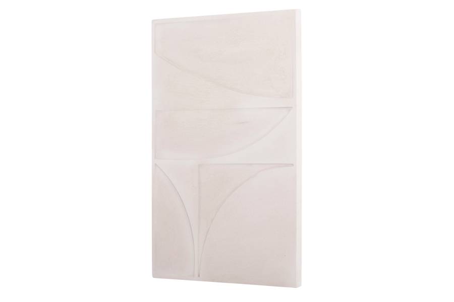 ΠΙΝΑΚΑΣ ΣΕΙΡΑ SANTORINI HM4505 MDF ΣΕ ΥΠΟΛΕΥΚΟ ΧΡΩΜΑ 80x4(πάχος)x120Υεκ.