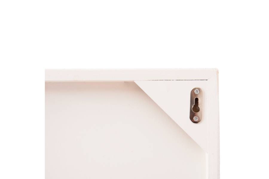 ΠΙΝΑΚΑΣ ΟΡΘΟΓΩΝΙΟΣ ΣΕΙΡΑ SANTORINI HM4509 MDF ΥΠΟΛΕΥΚΟ ΧΡΩΜΑ 60x4(πάχος)x80Υεκ.