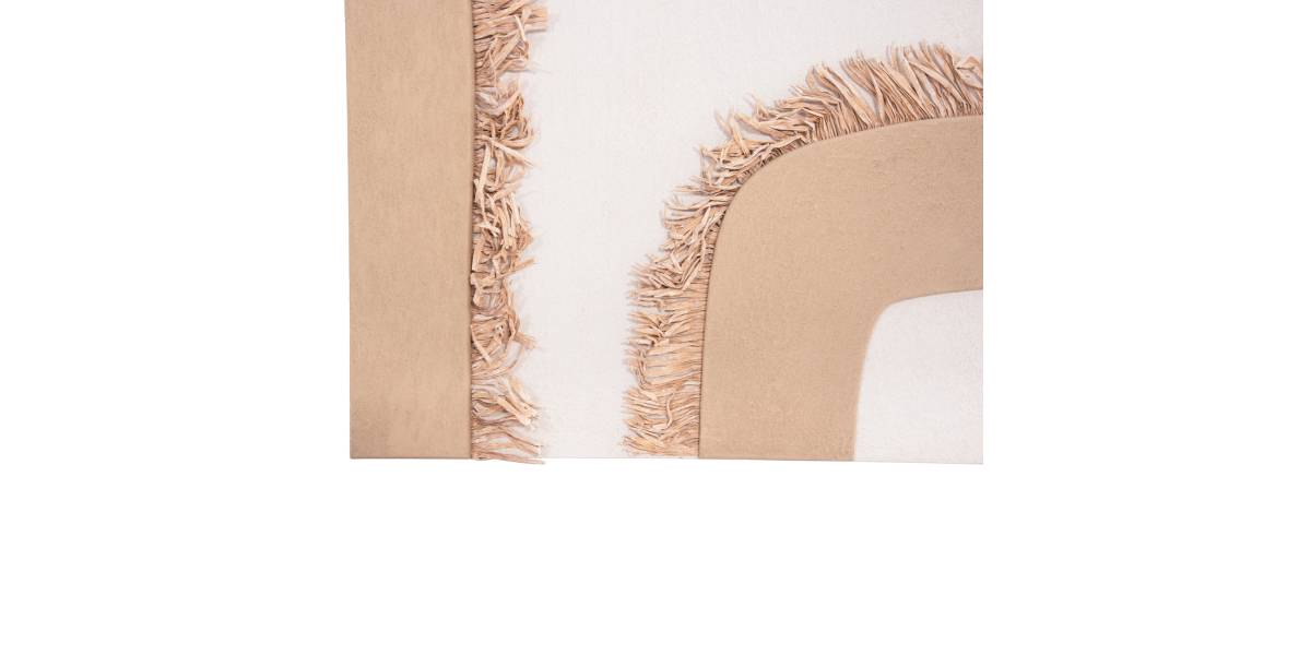 ΠΙΝΑΚΑΣ ΟΡΘΟΓΩΝΙΟΣ ΣΕΙΡΑ SANTORINI HM4533 MDF ΥΠΟΛΕΥΚΟ-ΚΑΦΕ-ΚΡΟΣΙΑ ΜΠΕΖ 60x4,5(πάχος)x80Υεκ
