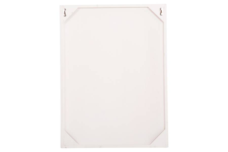 ΠΙΝΑΚΑΣ ΟΡΘΟΓΩΝΙΟΣ ΣΕΙΡΑ SANTORINI HM4533 MDF ΥΠΟΛΕΥΚΟ-ΚΑΦΕ-ΚΡΟΣΙΑ ΜΠΕΖ 60x4,5(πάχος)x80Υεκ