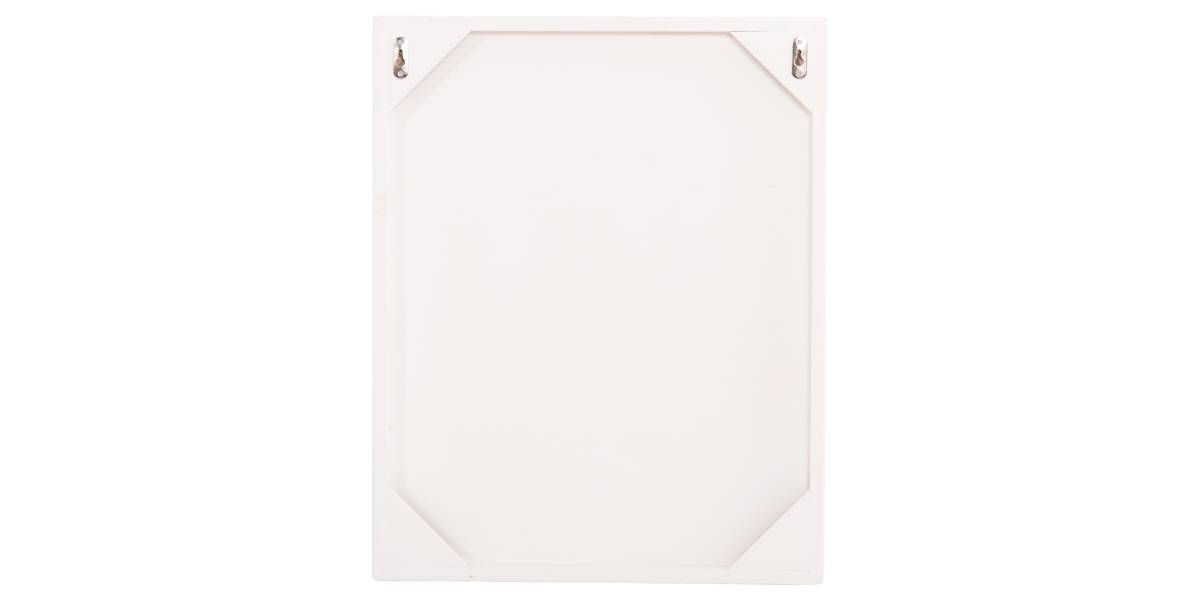 ΠΙΝΑΚΑΣ ΟΡΘΟΓΩΝΙΟΣ ΣΕΙΡΑ SANTORINI HM4535 MDF ΥΠΟΛΕΥΚΟ ΧΡΩΜΑ-ΔΙΑΚΟΣΜΗΣΗ ΜΠΕΖ 48x4,5(πάχος)x60Υεκ.