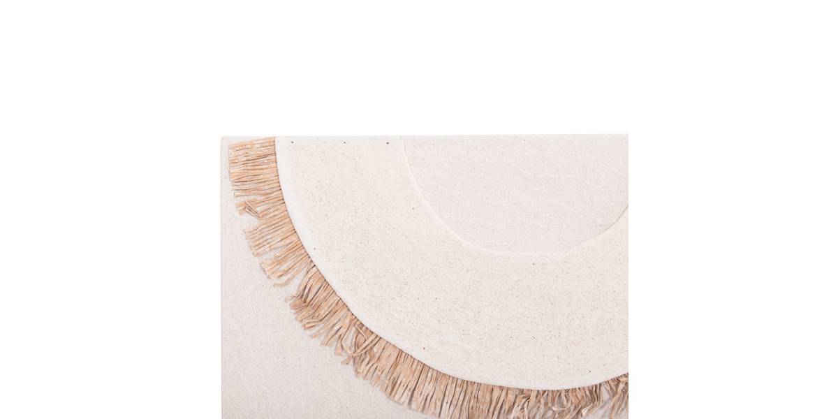 ΠΙΝΑΚΑΣ ΟΡΘΟΓΩΝΙΟΣ ΣΕΙΡΑ SANTORINI HM4535 MDF ΥΠΟΛΕΥΚΟ ΧΡΩΜΑ-ΔΙΑΚΟΣΜΗΣΗ ΜΠΕΖ 48x4,5(πάχος)x60Υεκ.