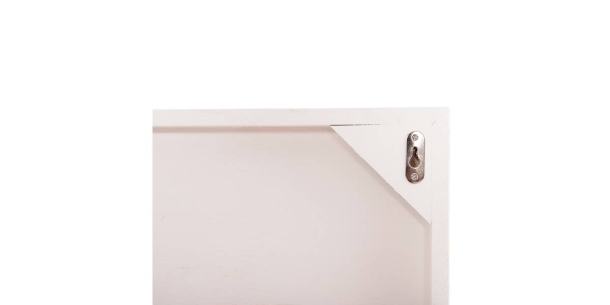 ΠΙΝΑΚΑΣ ΟΡΘΟΓΩΝΙΟΣ ΣΕΙΡΑ SANTORINI HM4535 MDF ΥΠΟΛΕΥΚΟ ΧΡΩΜΑ-ΔΙΑΚΟΣΜΗΣΗ ΜΠΕΖ 48x4,5(πάχος)x60Υεκ.