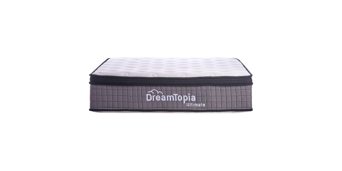 ΣΤΡΩΜΑ DREAMTOPIA, σειρά ULTIMATE HM661.140 POCKET SPRING ΜΕ ΑΝΩΣΤΡΩΜΑ 140X200x34Yεκ.