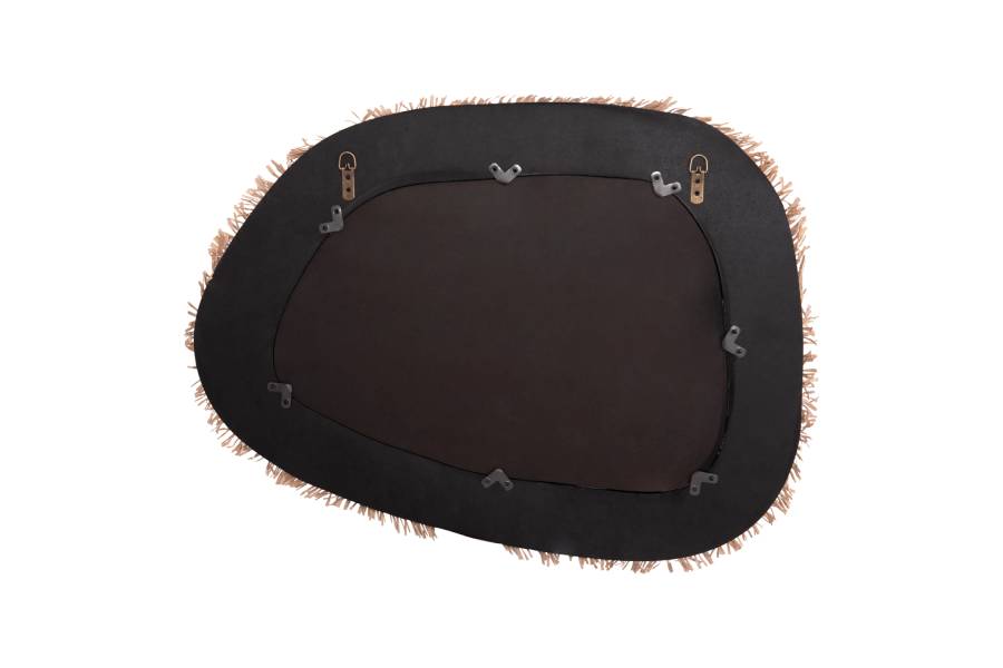 ΚΑΘΡΕΠΤΗΣ ΤΟΙΧΟΥ ΣΕΙΡΑ SANTORINI HM4530 MDF ΜΑΥΡΟ-ΔΙΑΚΟΣΜΗΣΗ ΣΕ ΜΠΕΖ 80x1,8x60Υεκ.