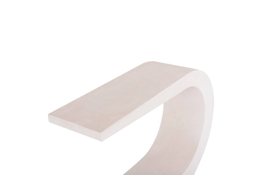 ΚΟΝΣΟΛΑ ΣΕΙΡΑ SANTORINI HM18049 MDF ΣΕ ΥΠΟΛΕΥΚΟ ΧΡΩΜΑ 110x30x70Υεκ.