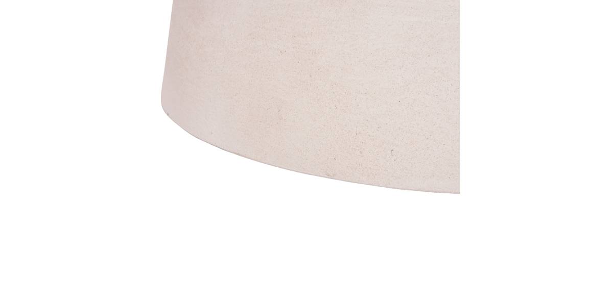 ΤΡΑΠΕΖΙ ΣΑΛΟΝΙΟΥ ΣΤΡΟΓΓΥΛΟ ΣΕΙΡΑ SANTORINI HM18050 MDF ΣΕ ΥΠΟΛΕΥΚΟ ΧΡΩΜΑ Φ80x35Υεκ.