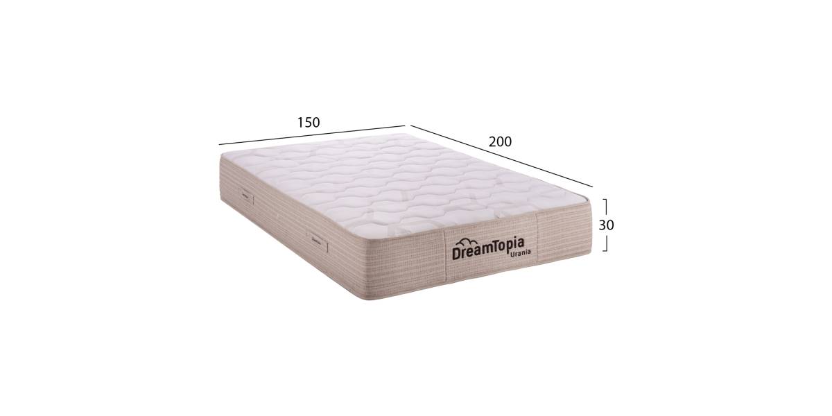 ΣΤΡΩΜΑ DREAMTOPIA, σειρά URANIA HM659.150 POCKET SPRING 150X200x30Yεκ.