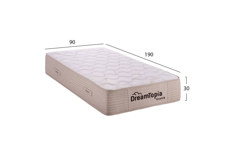 ΣΤΡΩΜΑ DREAMTOPIA, σειρά URANIA HM659.90 POCKET SPRING 90X190x30Yεκ.