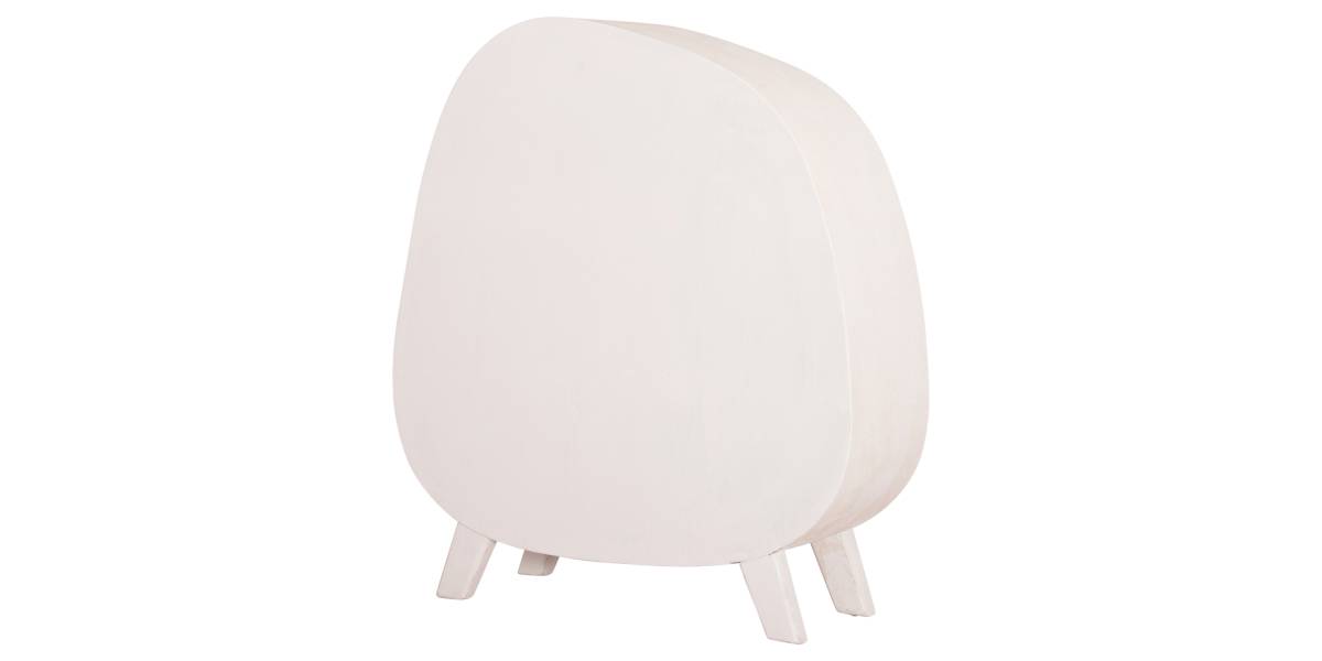 ΡΑΦΙΕΡΑ ΣΕΙΡΑ SANTORINI HM18060.01 MDF ΣΕ ΥΠΟΛΕΥΚΟ ΧΡΩΜΑ 120x38x133Υεκ.