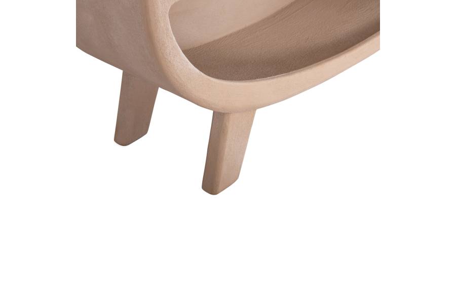 ΡΑΦΙΕΡΑ ΣΕΙΡΑ SANTORINI HM18060.02 MDF ΣΕ ΚΑΦΕ ΧΡΩΜΑ 120x38x133Υεκ.