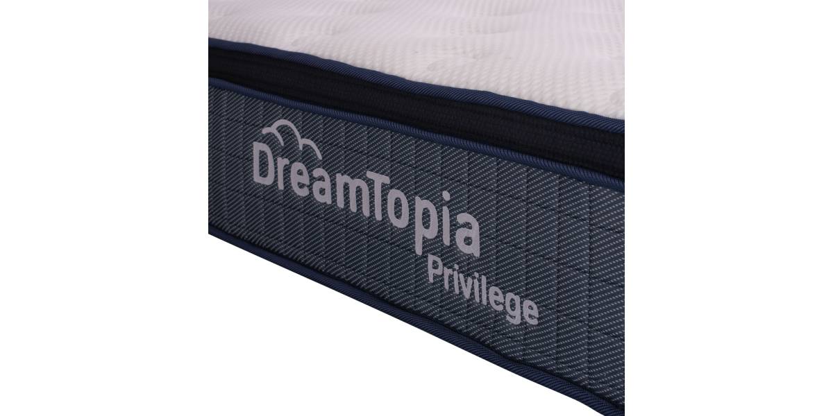 ΣΤΡΩΜΑ DREAMTOPIA, σειρά PRIVILEGE HM660.140 POCKET SPRING ΜΕ ΑΝΩΣΤΡΩΜΑ 140X200x29Υεκ.