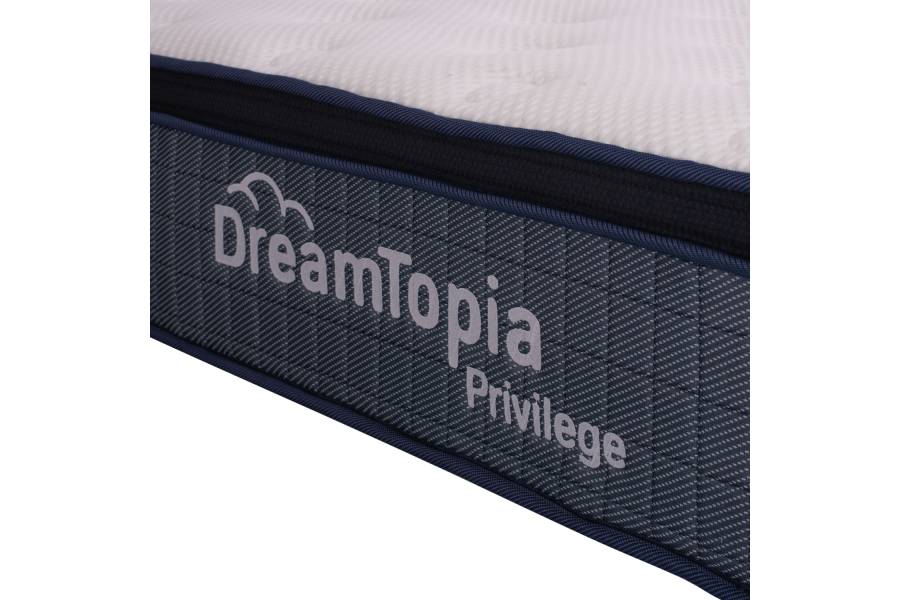 ΣΤΡΩΜΑ DREAMTOPIA, σειρά PRIVILEGE HM660.140 POCKET SPRING ΜΕ ΑΝΩΣΤΡΩΜΑ 140X200x29Υεκ.