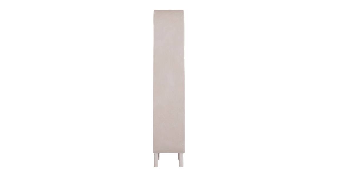 ΡΑΦΙΕΡΑ ΣΕΙΡΑ SANTORINI HM18067 MDF ΣΕ ΥΠΟΛΕΥΚΟ ΧΡΩΜΑ 80x38x196Υεκ.