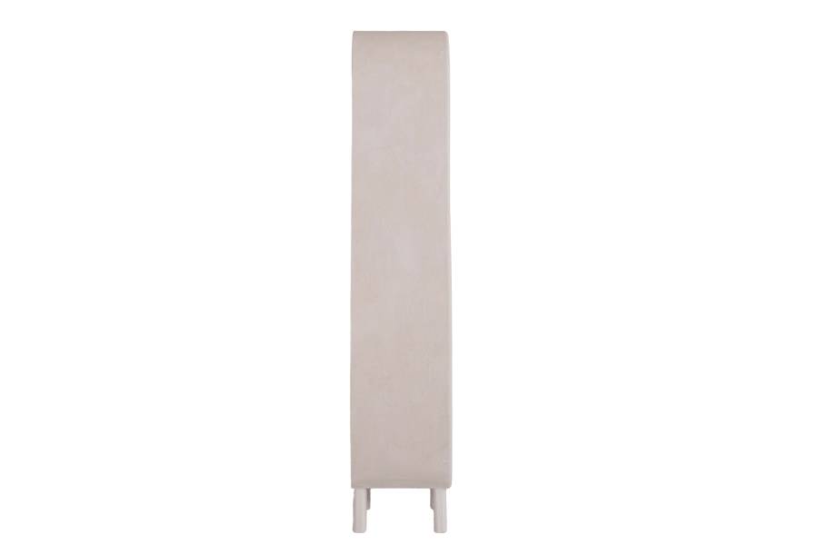 ΡΑΦΙΕΡΑ ΣΕΙΡΑ SANTORINI HM18067 MDF ΣΕ ΥΠΟΛΕΥΚΟ ΧΡΩΜΑ 80x38x196Υεκ.