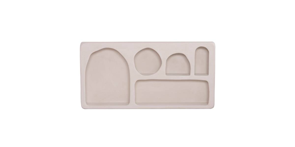 ΡΑΦΙ ΤΟΙΧΟΥ ΣΕΙΡΑ SANTORINI HM18063.01 MDF ΣΕ ΥΠΟΛΕΥΚΟ 120x18x60Υεκ.
