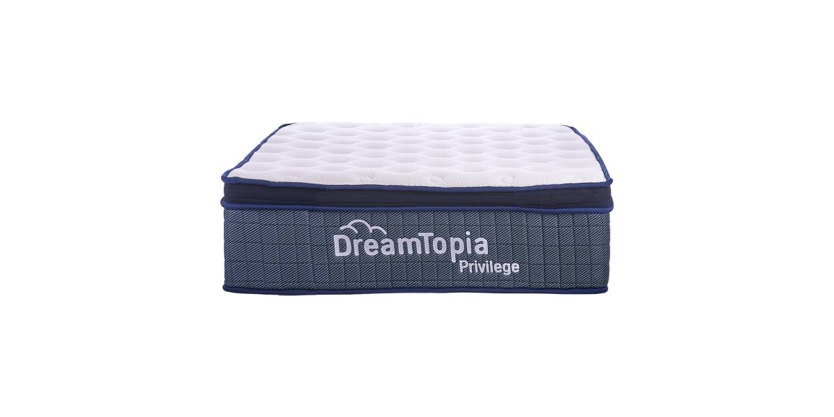 ΣΤΡΩΜΑ DREAMTOPIA, σειρά PRIVILEGE HM660.90 POCKET SPRING ΜΕ ΑΝΩΣΤΡΩΜΑ 90X190x29Υεκ.