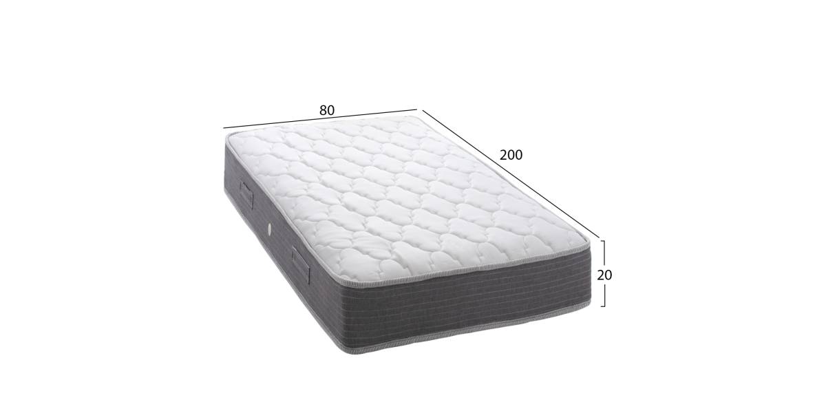 ΣΤΡΩΜΑ DREAMTOPIA ΣΕΙΡΑ LULLABY ALOE VERA 80X200x20Y - HM655.80