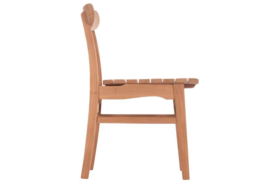 ΚΑΡΕΚΛΑ ΤΡΑΠΕΖΑΡΙΑΣ ΕΞ.ΧΩΡΟΥ ROBBIE HM18115 ΞΥΛΟ TEAK--ΦΥΣΙΚΟ 48x51x82Υεκ.