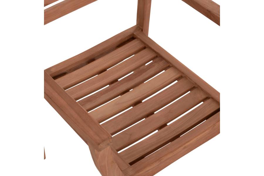 ΠΟΛΥΘΡΟΝΑ ΕΞΩΤ.ΧΩΡΟΥ ERMIONI HM18129 ΞΥΛΟ TEAK--ΦΥΣΙΚΟ ΧΡΩΜΑ 60x59x84Υεκ.