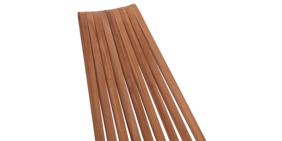 ΠΟΛΥΘΡΟΝΑ LOUNGE ΠΤΥΣΣΟΜΕΝΗ SHIGAO HM18112 ΞΥΛΟ TEAK--ΦΥΣΙΚΟ 61x88.5x89Υεκ.