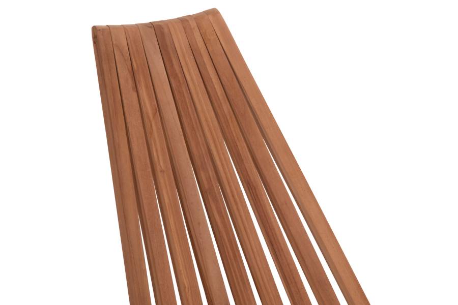 ΠΟΛΥΘΡΟΝΑ LOUNGE ΠΤΥΣΣΟΜΕΝΗ SHIGAO HM18112 ΞΥΛΟ TEAK--ΦΥΣΙΚΟ 61x88.5x89Υεκ.
