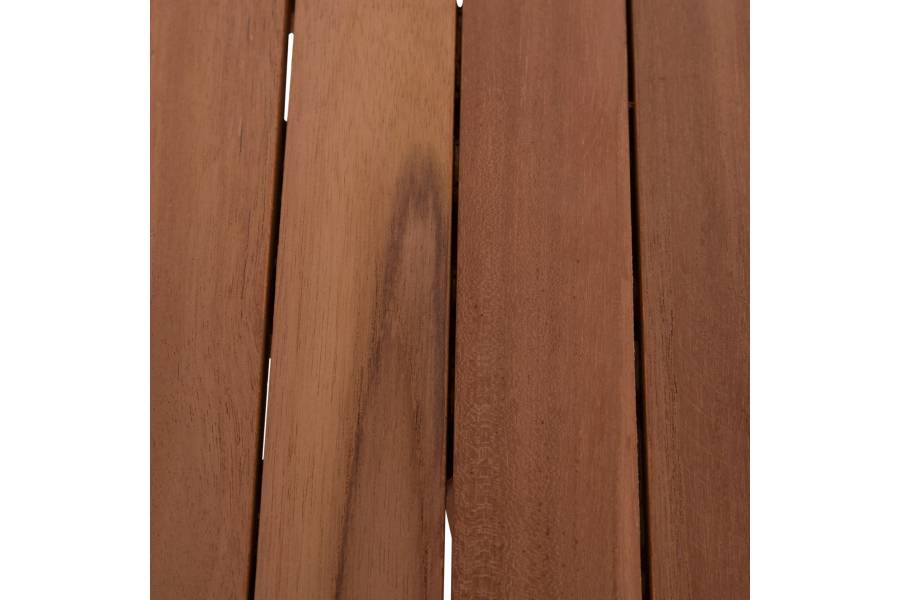 ΕΠΙΦΑΝΕΙΑ ΤΡΑΠΕΖΙΟΥ ΣΤΡΟΓΓΥΛΗ HM18133 ΞΥΛΟ TEAK--ΦΥΣΙΚΟ Φ70x4(πάχος)εκ.