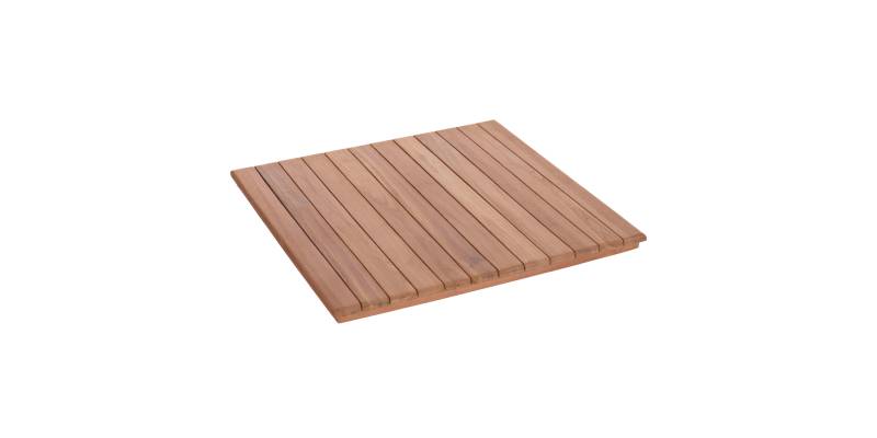 ΕΠΙΦΑΝΕΙΑ ΤΡΑΠΕΖΙΟΥ ΤΕΤΡΑΓΩΝΗ HM18135 ΞΥΛΟ TEAK--ΦΥΣΙΚΟ 60x60x4(πάχος)εκ.