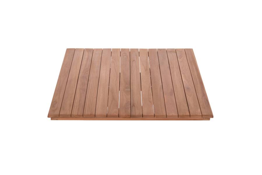 ΕΠΙΦΑΝΕΙΑ ΤΡΑΠΕΖΙΟΥ ΤΕΤΡΑΓΩΝΗ HM18136 ΞΥΛΟ TEAK--ΦΥΣΙΚΟ 70x70x4(πάχος)εκ.