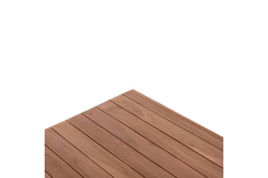 ΕΠΙΦΑΝΕΙΑ ΤΡΑΠΕΖΙΟΥ ΤΕΤΡΑΓΩΝΗ HM18136 ΞΥΛΟ TEAK--ΦΥΣΙΚΟ 70x70x4(πάχος)εκ.