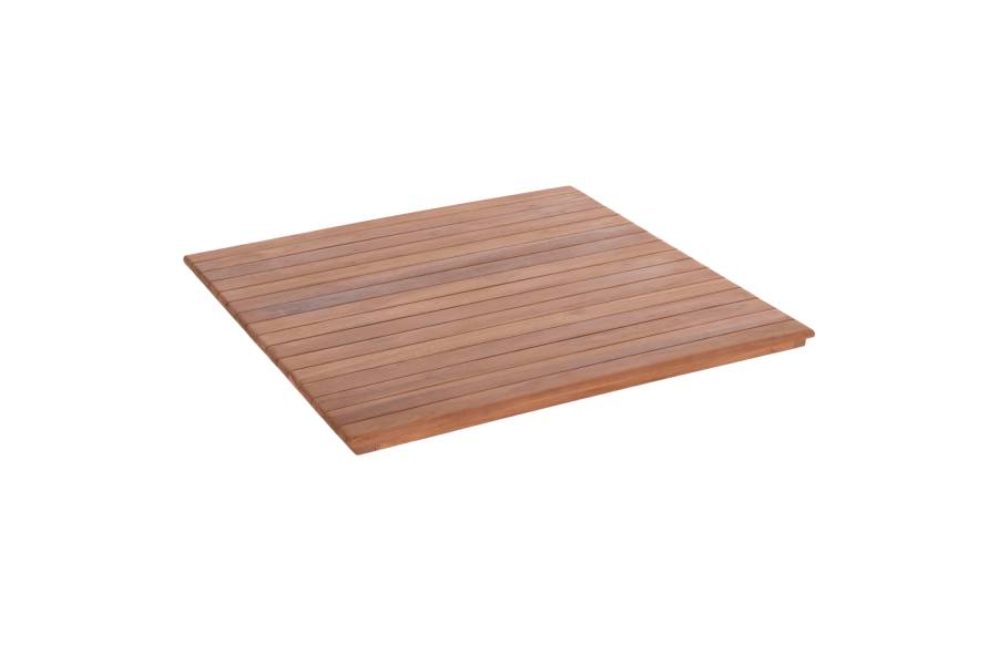 ΕΠΙΦΑΝΕΙΑ ΤΡΑΠΕΖΙΟΥ ΤΕΤΡΑΓΩΝΗ HM18137 ΞΥΛΟ TEAK--ΦΥΣΙΚΟ 80x80x4(πάχος)εκ.