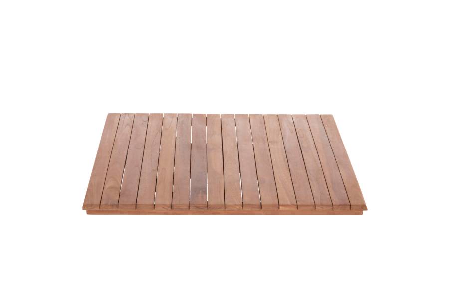 ΕΠΙΦΑΝΕΙΑ ΤΡΑΠΕΖΙΟΥ ΤΕΤΡΑΓΩΝΗ HM18137 ΞΥΛΟ TEAK--ΦΥΣΙΚΟ 80x80x4(πάχος)εκ.