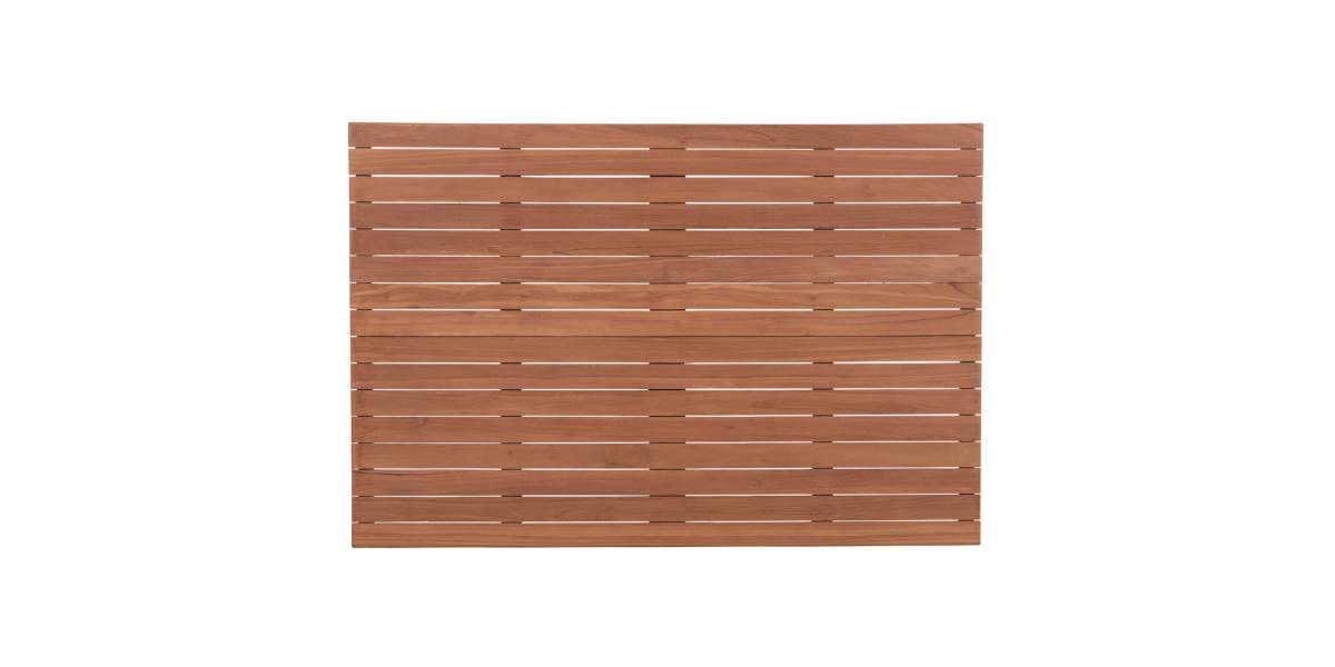 ΕΠΙΦΑΝΕΙΑ ΤΡΑΠΕΖΙΟΥ ΟΡΘΟΓΩΝΙΑ HM18138 ΞΥΛΟ TEAK--ΦΥΣΙΚΟ 120x80x4(πάχος)εκ.