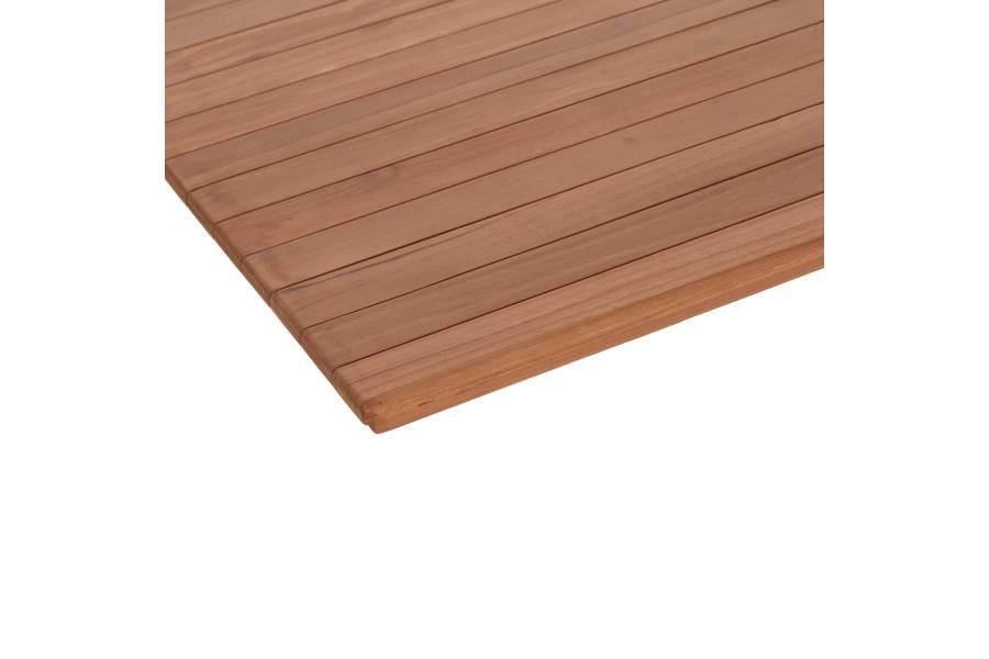 ΕΠΙΦΑΝΕΙΑ ΤΡΑΠΕΖΙΟΥ ΟΡΘΟΓΩΝΙΑ HM18138 ΞΥΛΟ TEAK--ΦΥΣΙΚΟ 120x80x4(πάχος)εκ.