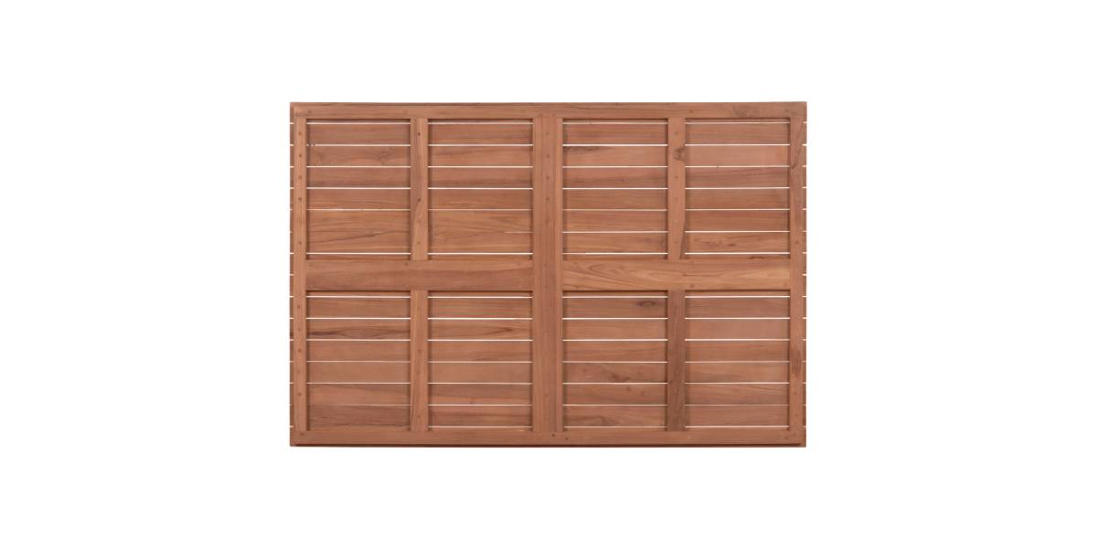 ΕΠΙΦΑΝΕΙΑ ΤΡΑΠΕΖΙΟΥ ΟΡΘΟΓΩΝΙΑ HM18138 ΞΥΛΟ TEAK--ΦΥΣΙΚΟ 120x80x4(πάχος)εκ.