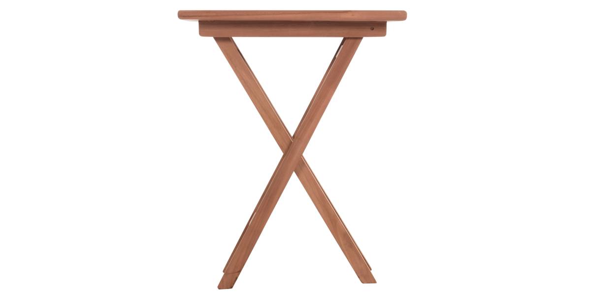 ΤΡΑΠΕΖΙ ΣΚΗΝΟΘΕΤΗ ΤΕΤΡΑΓΩΝΟ ERIS HM18118 ΞΥΛΟ TEAK--ΦΥΣΙΚΟ 60x60x75Υεκ.