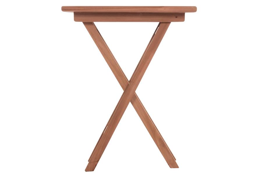 ΤΡΑΠΕΖΙ ΣΚΗΝΟΘΕΤΗ ΤΕΤΡΑΓΩΝΟ ERIS HM18118 ΞΥΛΟ TEAK--ΦΥΣΙΚΟ 60x60x75Υεκ.