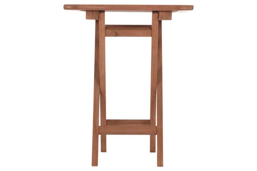 ΤΡΑΠΕΖΙ ΣΚΗΝΟΘΕΤΗ ΤΕΤΡΑΓΩΝΟ ERIS HM18118 ΞΥΛΟ TEAK--ΦΥΣΙΚΟ 60x60x75Υεκ.